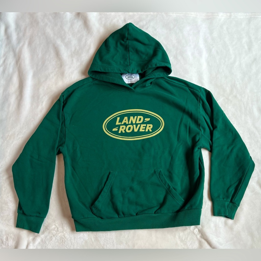Pacsun Land Rover Green Sweatshrit